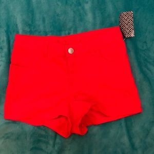 Divided by H&M Red Shorts